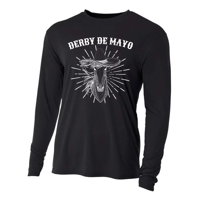 Derby De Mayo Horse Cooling Performance Long Sleeve Crew