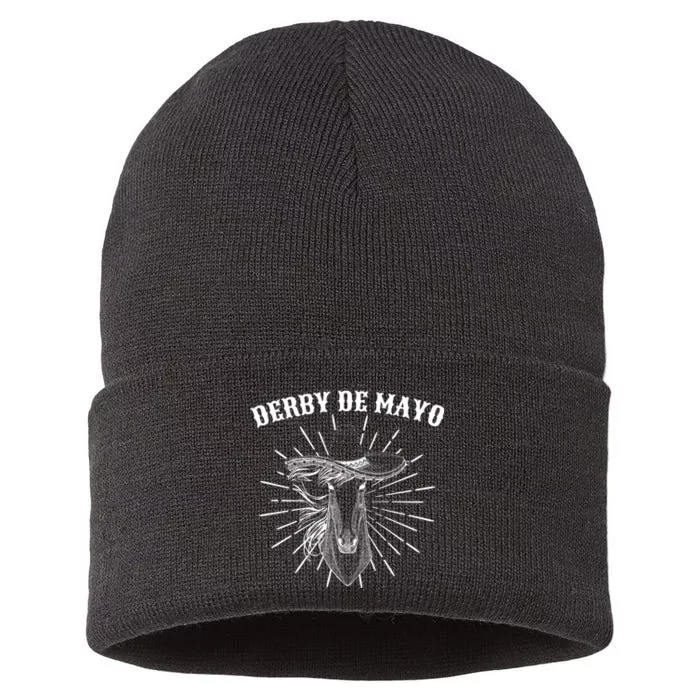 Derby De Mayo Horse Sustainable Knit Beanie