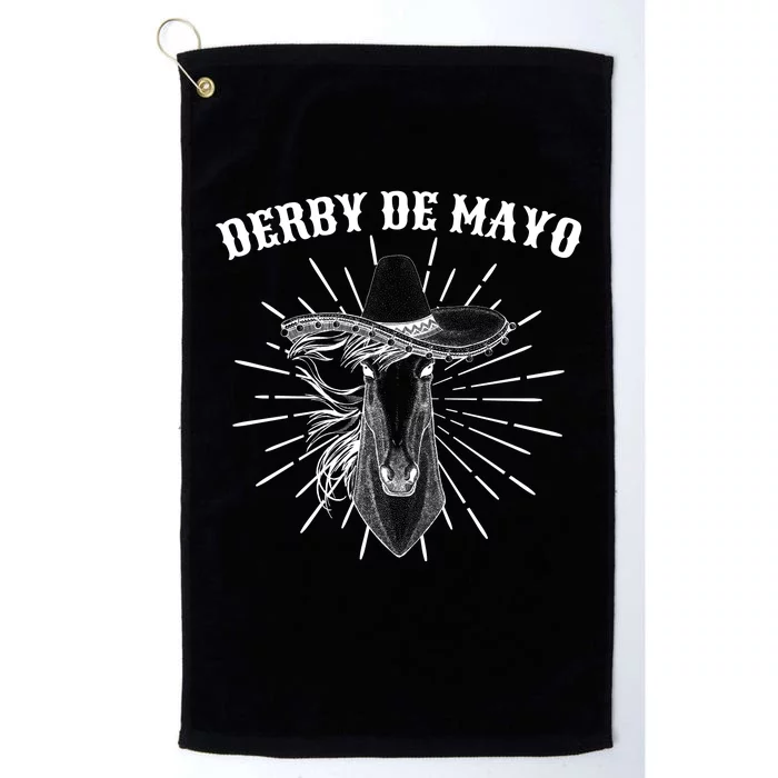 Derby De Mayo Horse Platinum Collection Golf Towel