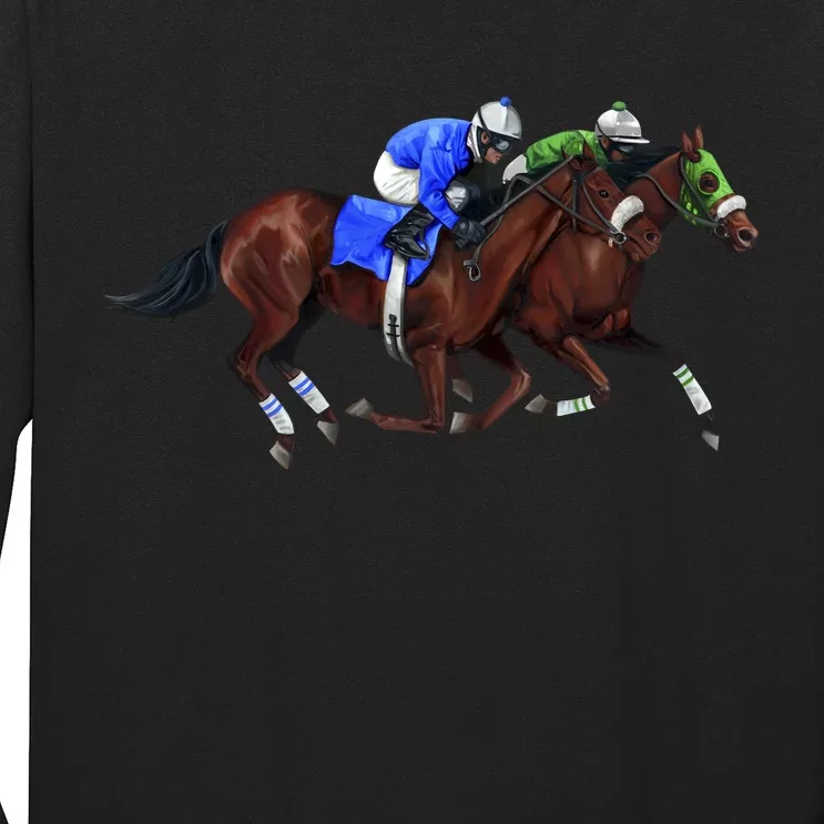 Derby Horse Racing Long Sleeve Shirt