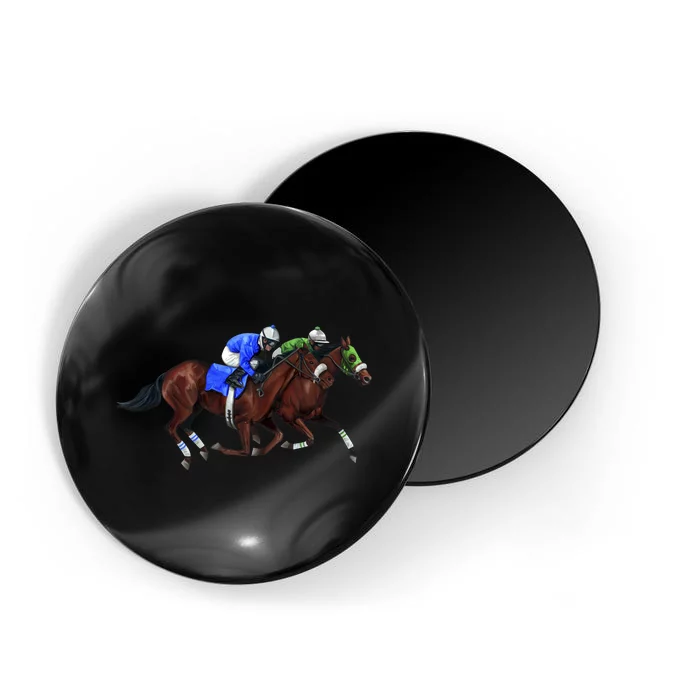 Derby Horse Racing Magnet