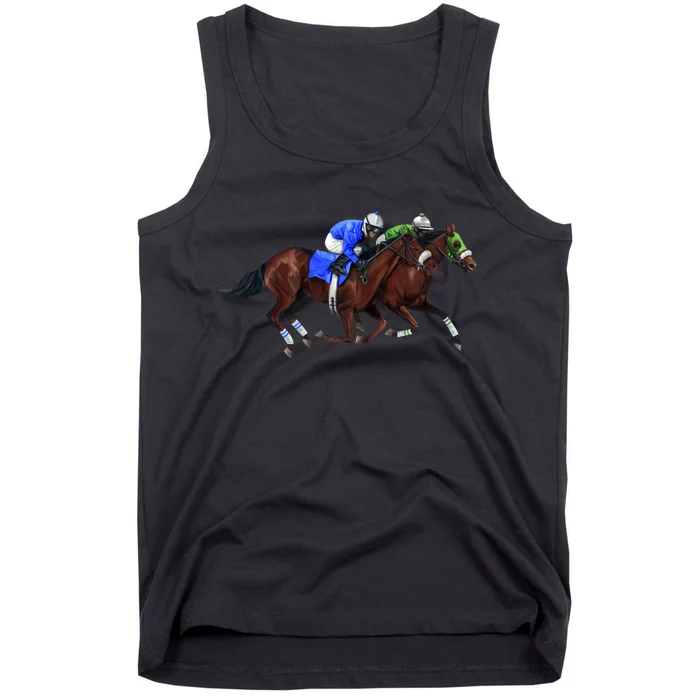 Derby Horse Racing Tank Top