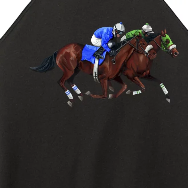 Derby Horse Racing Women’s Perfect Tri Rocker Tank