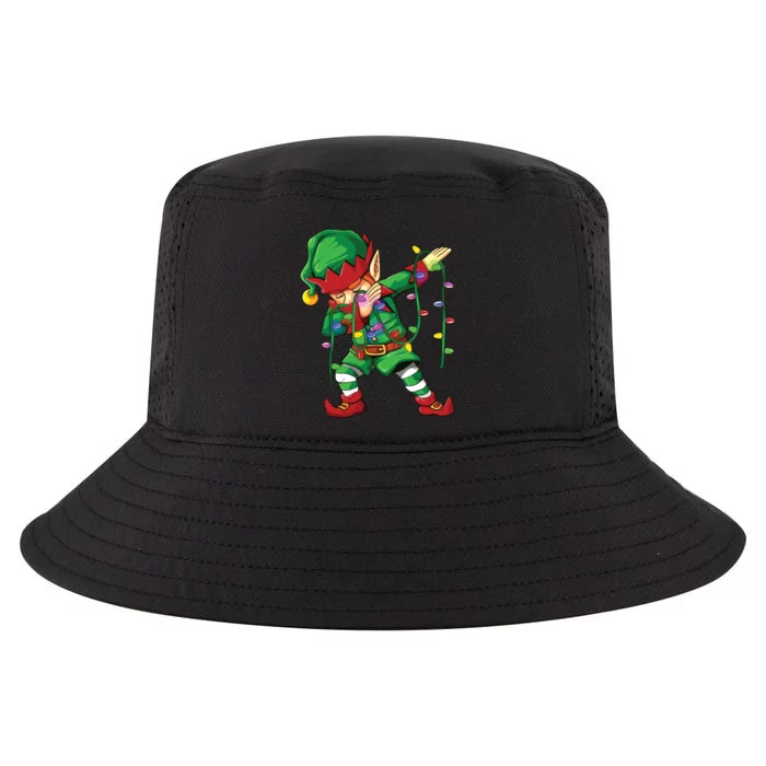 Dabbing Elf Shirts Costume Christmas Squad Cool Comfort Performance Bucket Hat