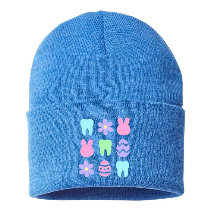 Dental Easter Spring Sustainable Knit Beanie