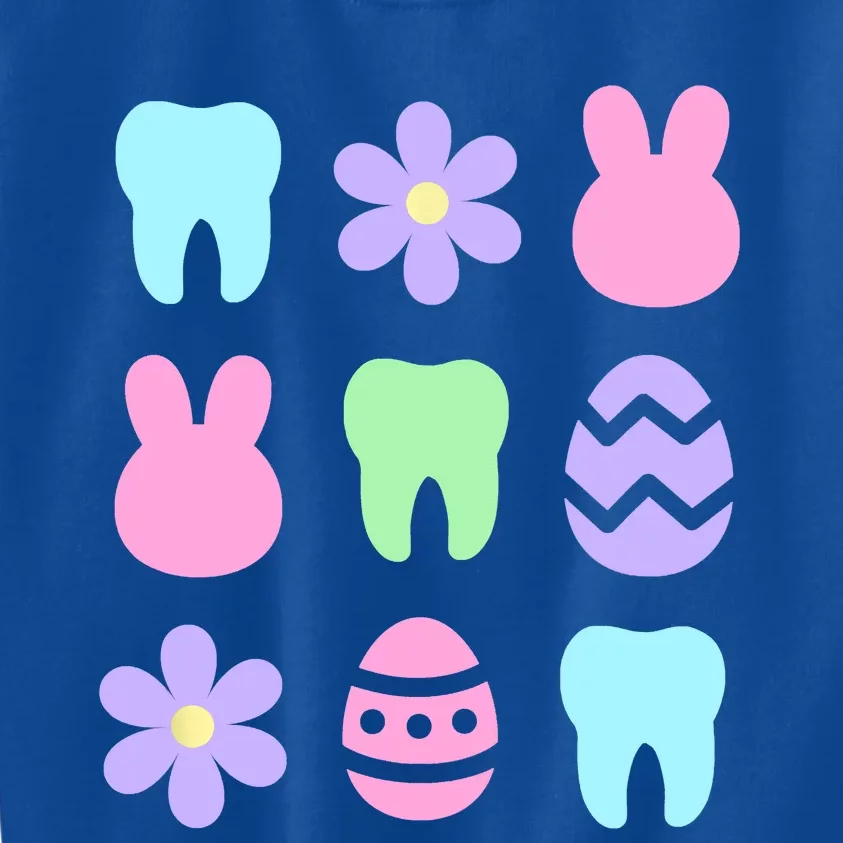 Dental Easter Spring Kids Sweatshirt