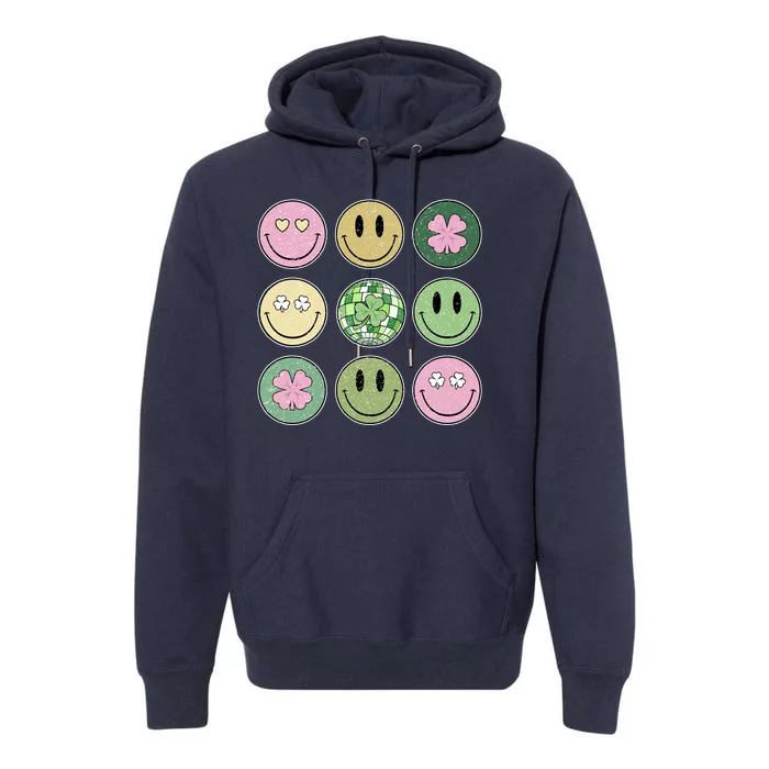 Disco Emoji St Patrick Day Cute Premium Hoodie