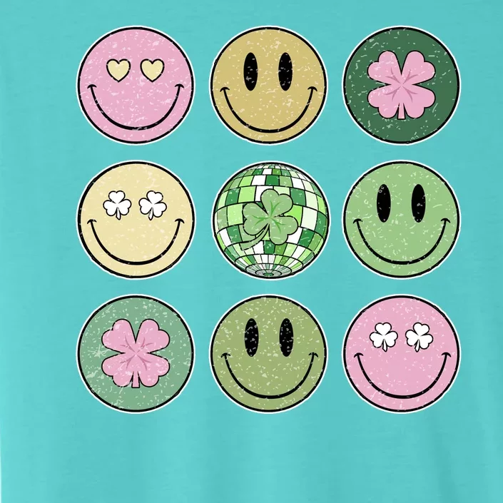 Disco Emoji St Patrick Day Cute ChromaSoft Performance T-Shirt