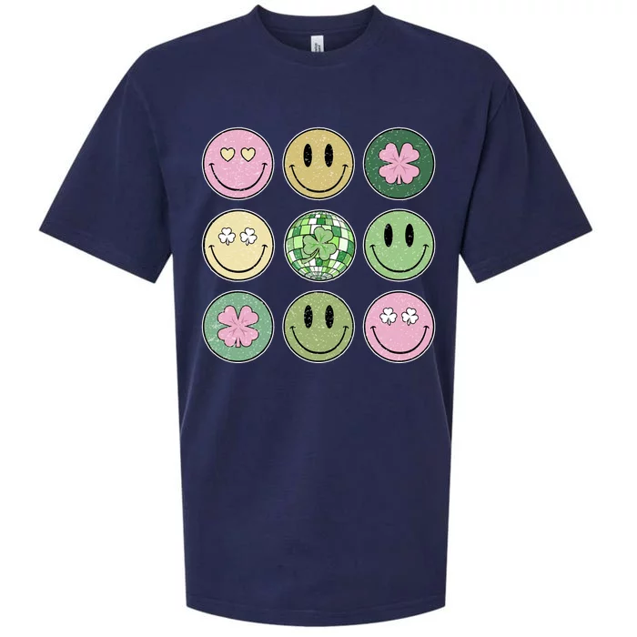 Disco Emoji St Patrick Day Cute Sueded Cloud Jersey T-Shirt