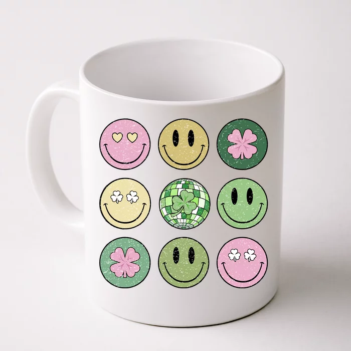 Disco Emoji St Patrick Day Cute Front & Back Coffee Mug