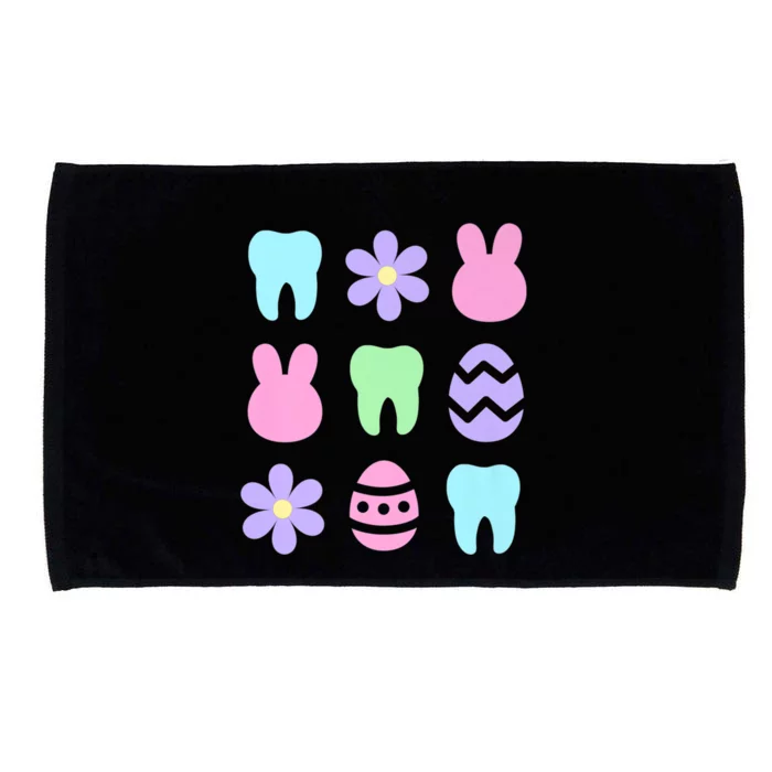 Dental Easter Spring Microfiber Hand Towel