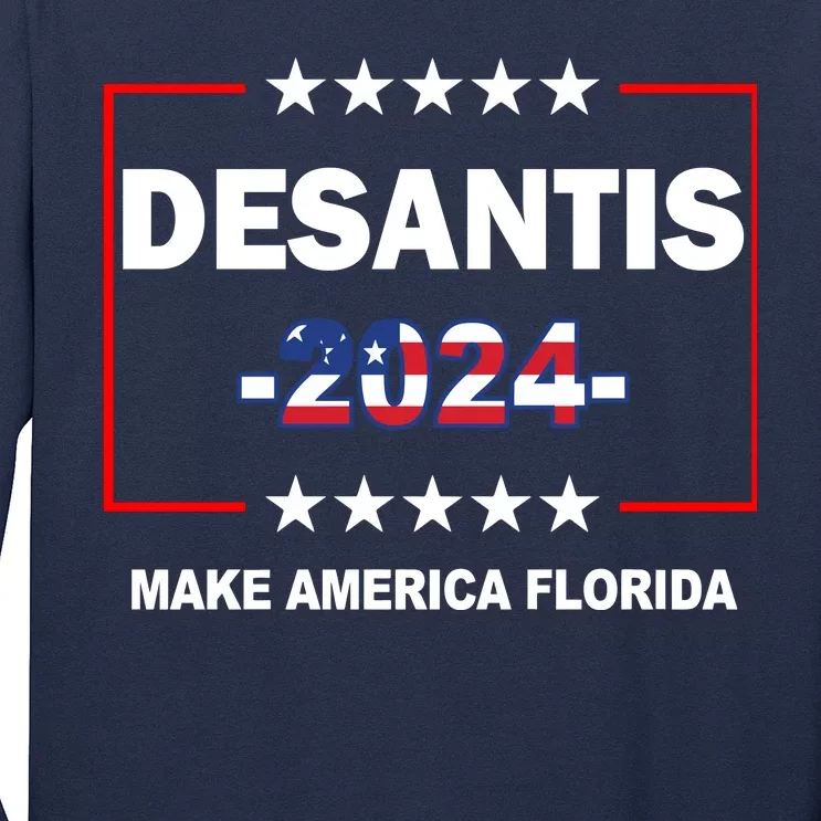 Desaints Make America Florida Long Sleeve Shirt