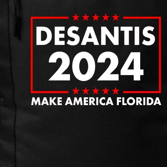 Desantis 2024 Make America Florida Election Logo Daily Commute Backpack