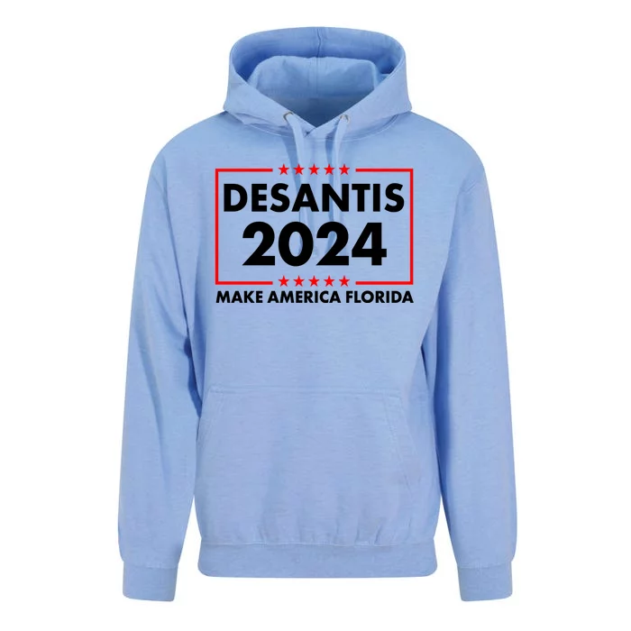 Desantis 2024 Make America Florida Election Logo Unisex Surf Hoodie