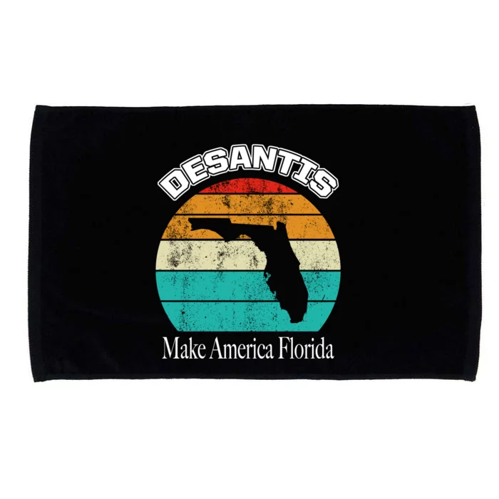 Desantis Make America Florida Again Vintage Microfiber Hand Towel