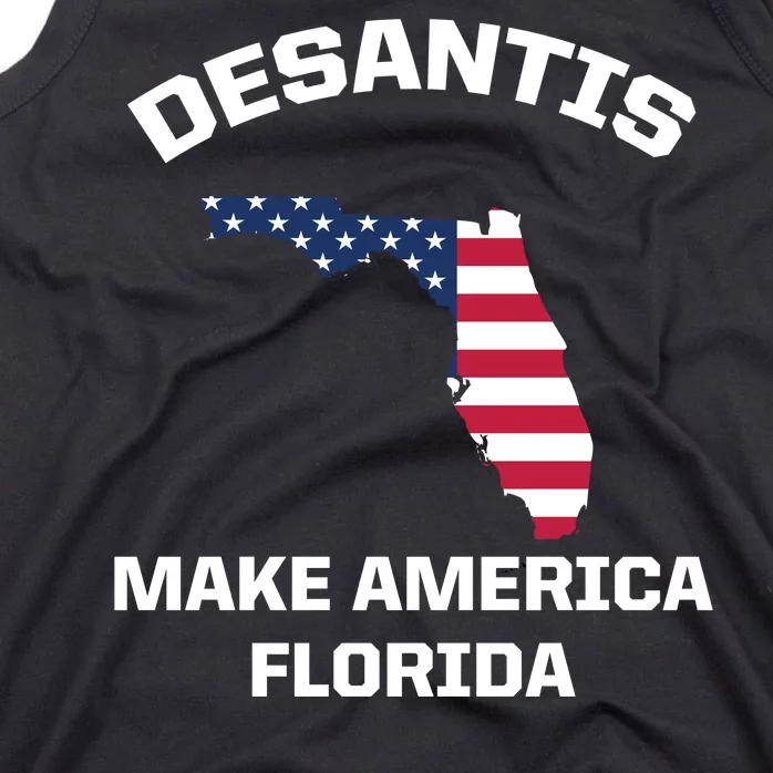 Desantis Make America Florida USA Tank Top