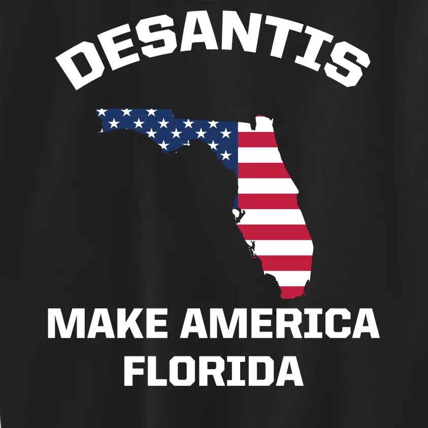 Desantis Make America Florida USA Kids Sweatshirt