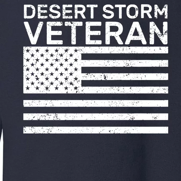 Desert Storm Veteran Toddler Sweatshirt