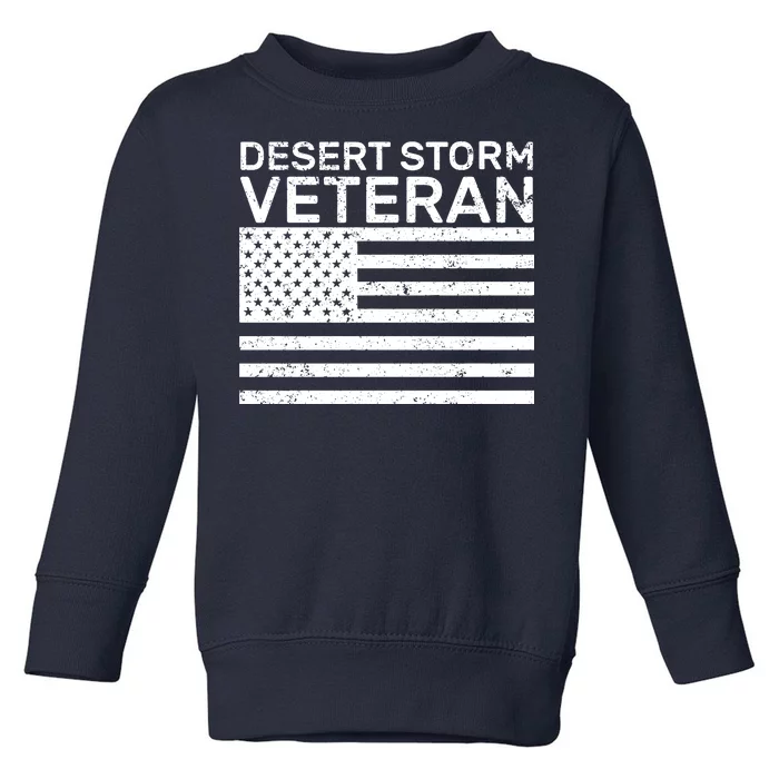 Desert Storm Veteran Toddler Sweatshirt