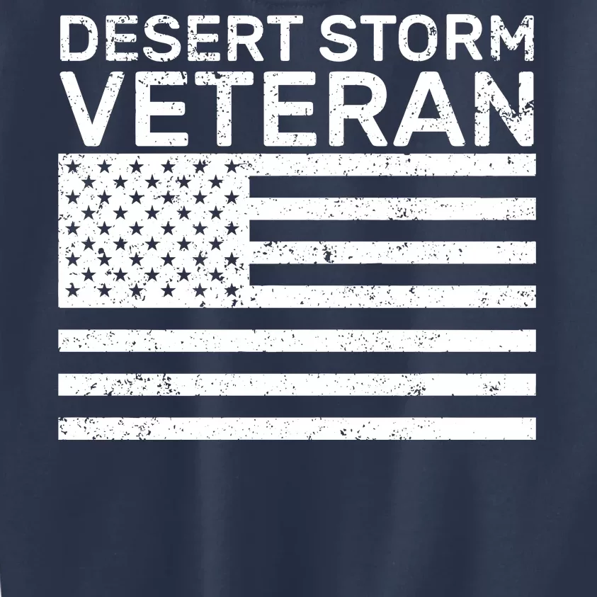 Desert Storm Veteran Kids Sweatshirt