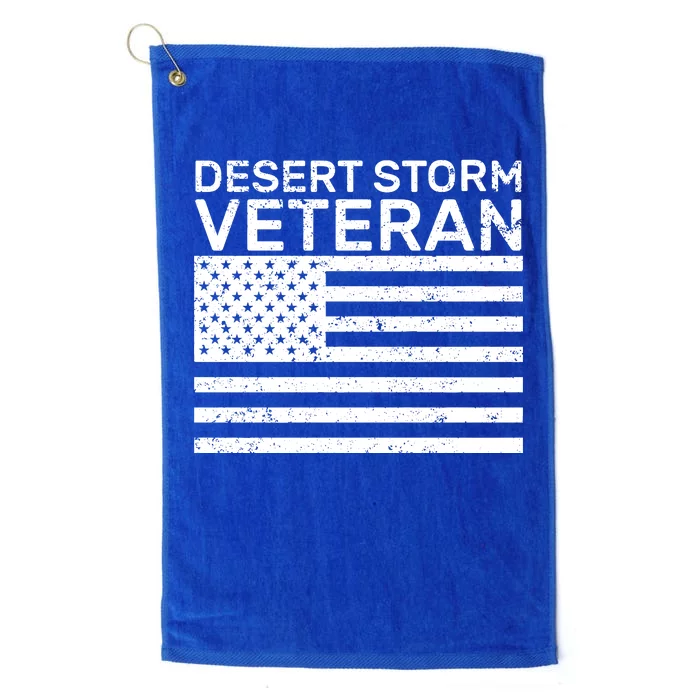 Desert Storm Veteran Platinum Collection Golf Towel