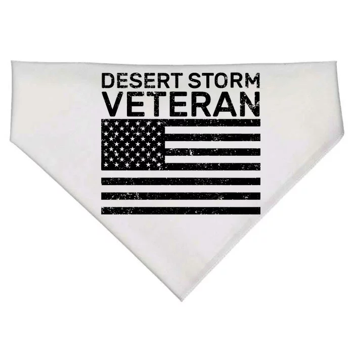 Desert Storm Veteran USA-Made Doggie Bandana