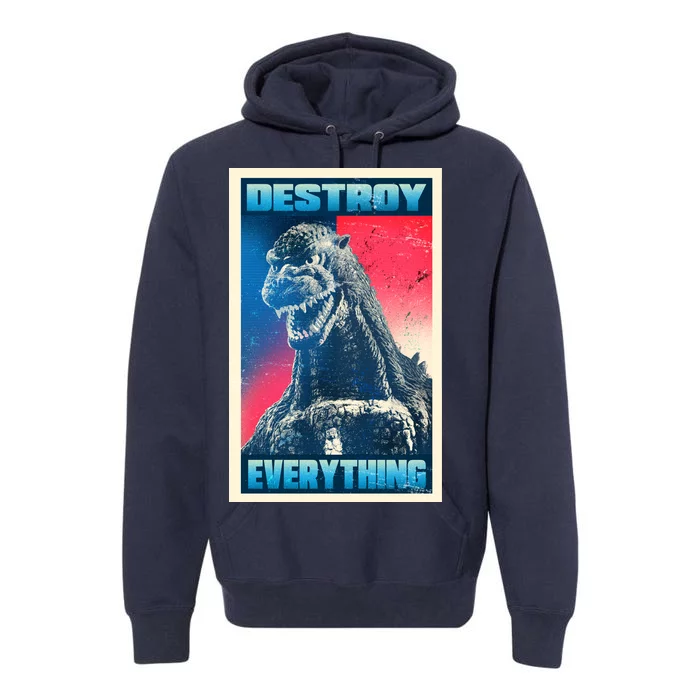 Destroy Everything Election Premium Hoodie