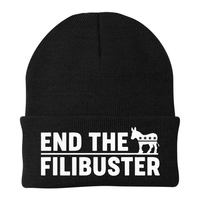 Democrats End The Filibuster Knit Cap Winter Beanie