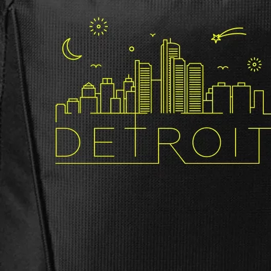 Detroit City Silhouette City Backpack