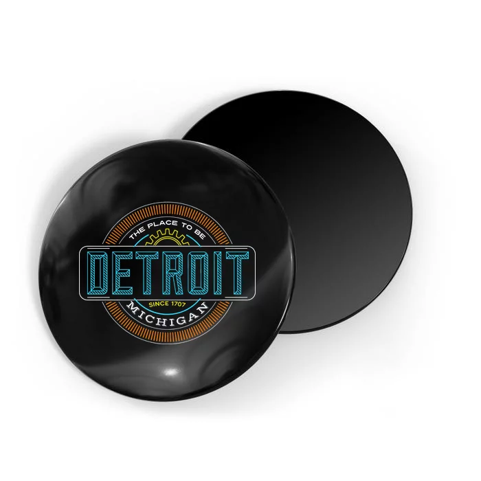 Detroit Emblem Since 1707 Magnet