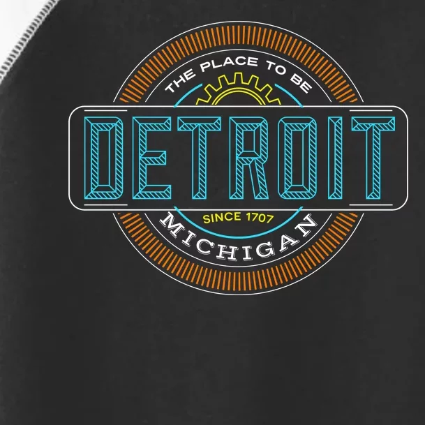 Detroit Emblem Since 1707 Toddler Fine Jersey T-Shirt