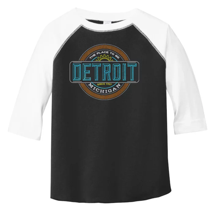 Detroit Emblem Since 1707 Toddler Fine Jersey T-Shirt