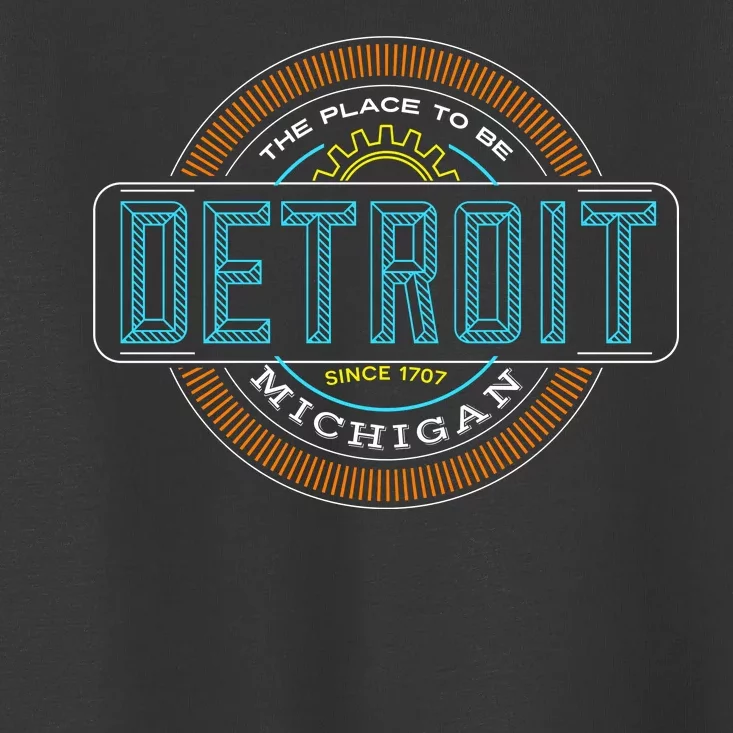 Detroit Emblem Since 1707 Toddler T-Shirt