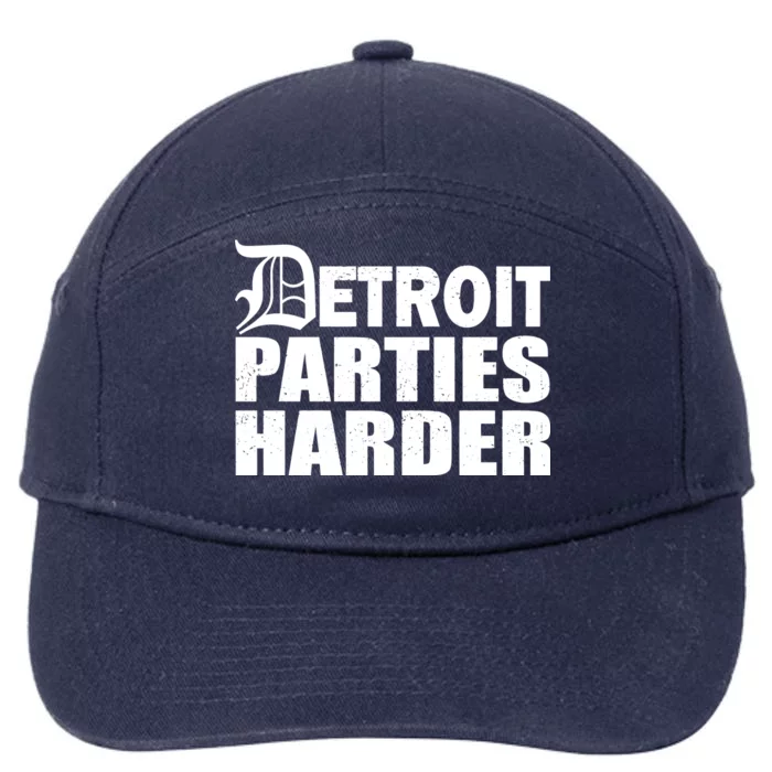 Detroit Parties Harder 7-Panel Snapback Hat