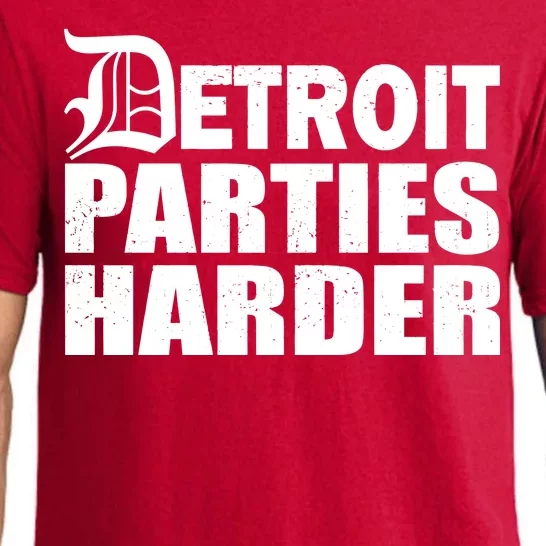 Detroit Parties Harder Pajama Set