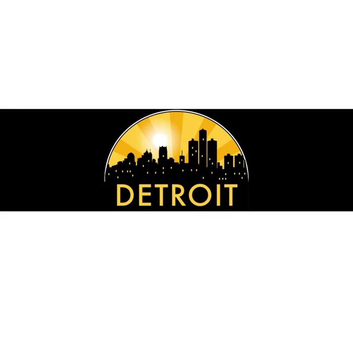 Detroit Record Logo Bumper Sticker