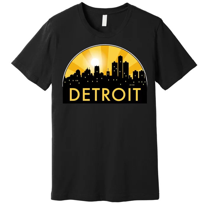 Detroit Record Logo Premium T-Shirt