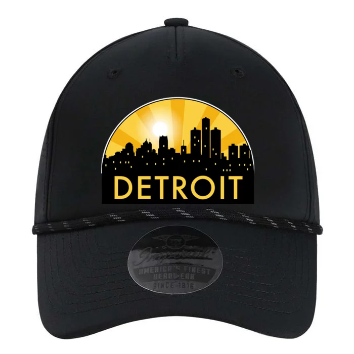 Detroit Record Logo Performance The Dyno Cap