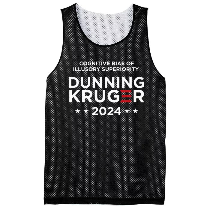 DunningKruger Effect Unaware Behavior Humorous Psychology Mesh Reversible Basketball Jersey Tank