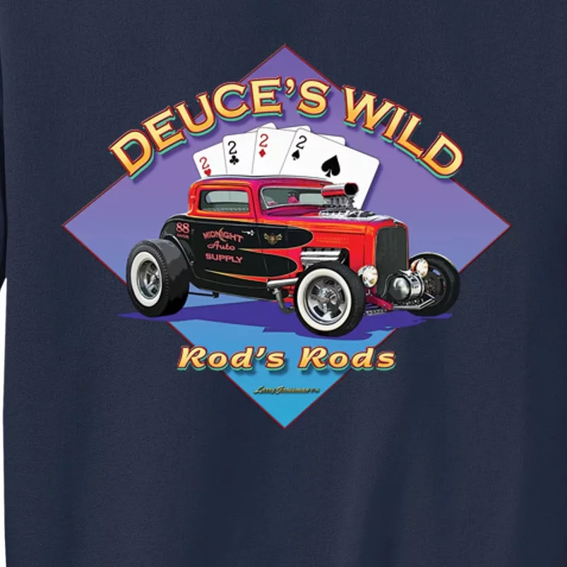 Deuce's Wild Hot Rod Larry Grossman Sweatshirt