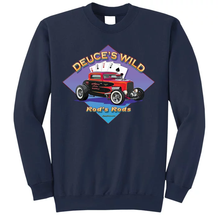 Deuce's Wild Hot Rod Larry Grossman Sweatshirt