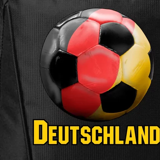 Deutschland German Flag Germany Soccer Style City Backpack