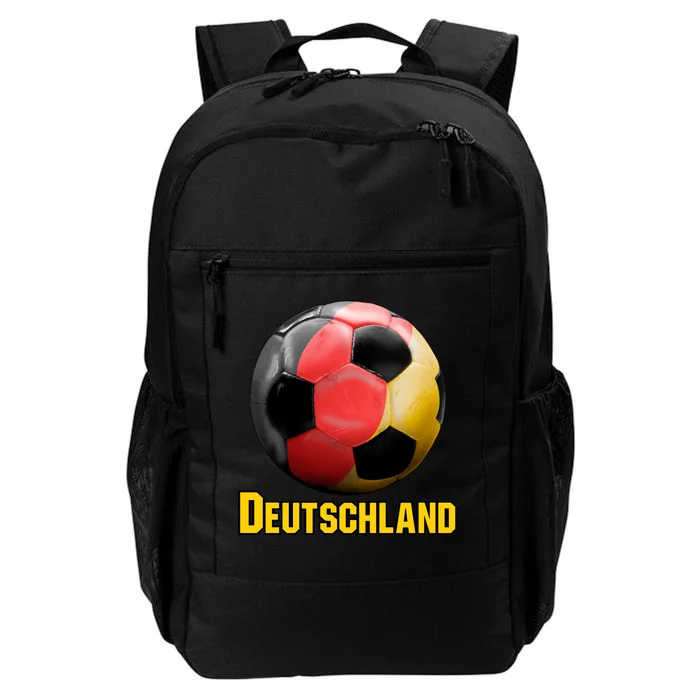 Deutschland German Flag Germany Soccer Style Daily Commute Backpack