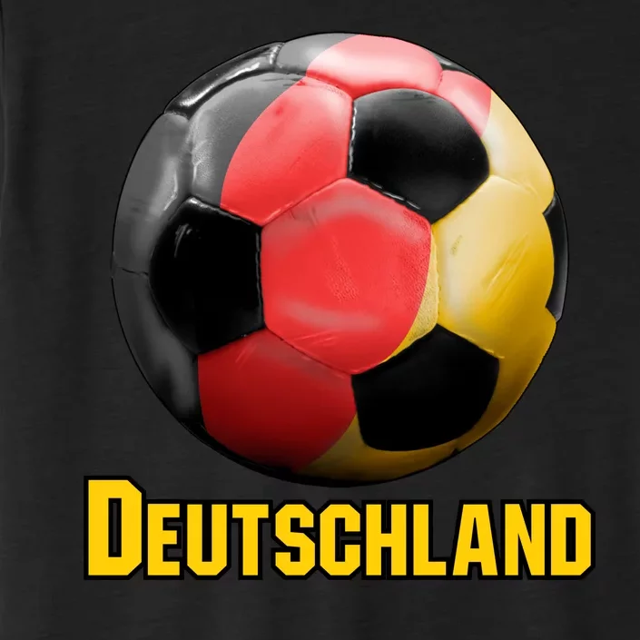 Deutschland German Flag Germany Soccer Style ChromaSoft Performance T-Shirt