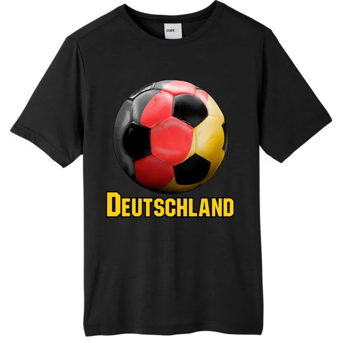 Deutschland German Flag Germany Soccer Style ChromaSoft Performance T-Shirt