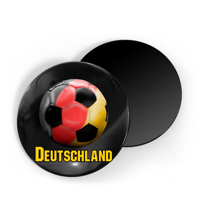 Deutschland German Flag Germany Soccer Style Magnet