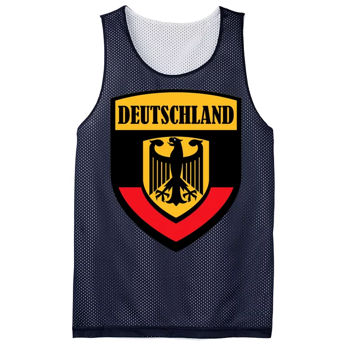 Deutschland Germany Crest Mesh Reversible Basketball Jersey Tank