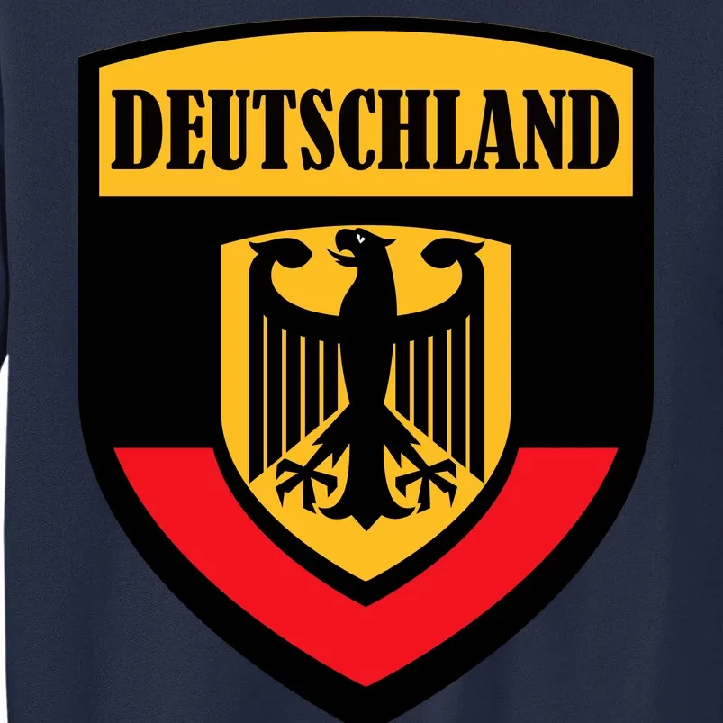 Deutschland Germany Crest Tall Sweatshirt