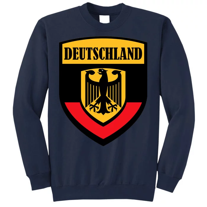 Deutschland Germany Crest Tall Sweatshirt