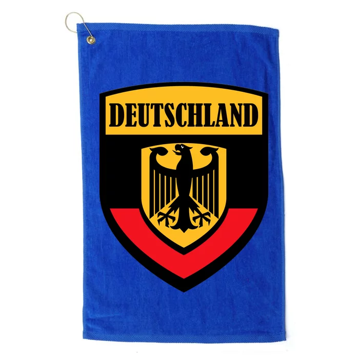 Deutschland Germany Crest Platinum Collection Golf Towel